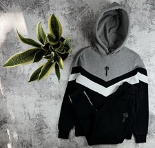 Trapstar London Drill Track Men  s Medium Set Sweat Sport Sweatshirt Pants Suit