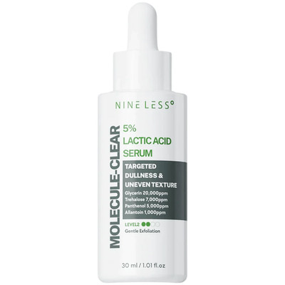 NINE LESS Molecule-Clear 5% Lactic Acid Serum 30ml serum delikatnie złuszczające
