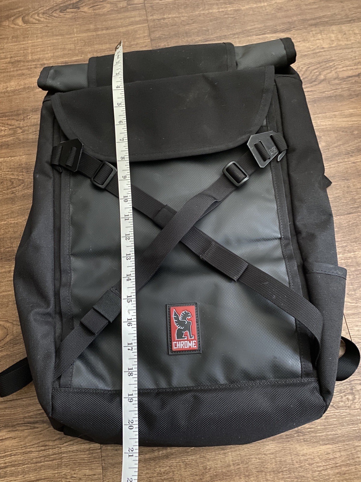 Chrome Industries Roll Top Backpack Multiple Pock… - image 7