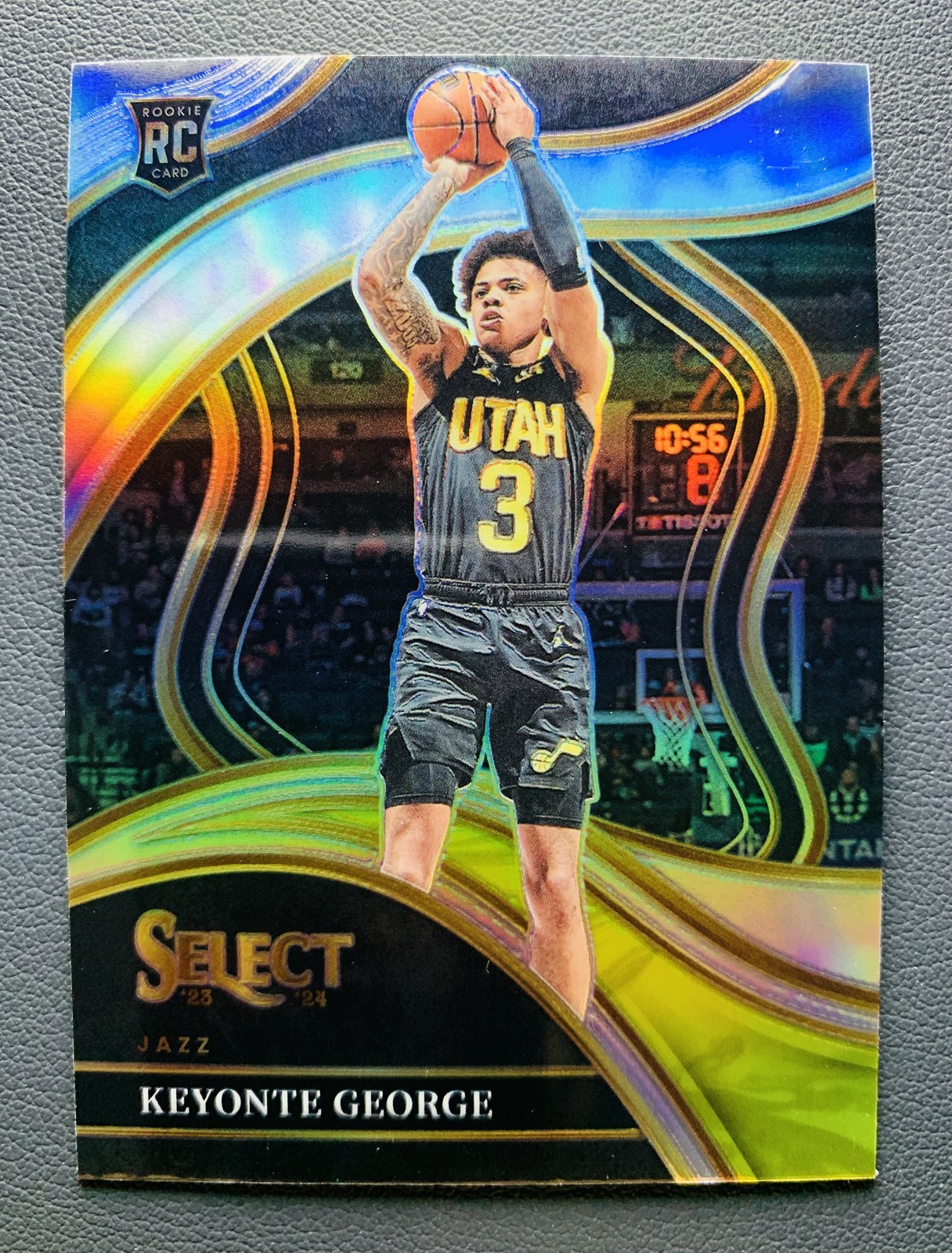 2023-24 Panini Select Keyonte George #295 Rookie RC Courtside Silver Prizm SSP