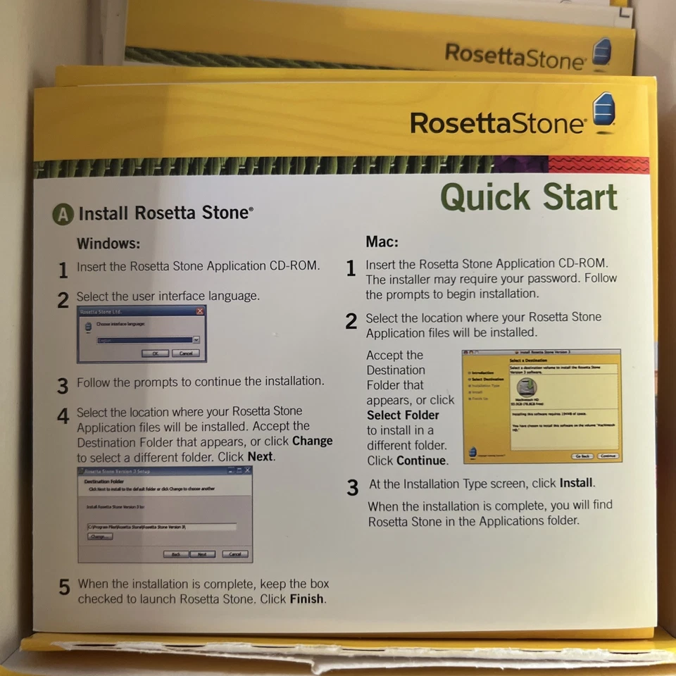 Rosetta Stone Version 3 Level 1-3 Learn to Speak Spanish Español - Never Used - Image 4 of 4