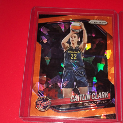 #ad 2025 Panini Prizm WNBA Caitlin Clark #22 Indiana Fever Parallel Lot of 3 $40.00