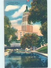 Linen BUILDING SCENE San Antonio Texas TX o/19 AE8503