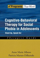 Cognitive-Behavioral Therapy For Social Phobia In Adolescents Albano (U. A.)