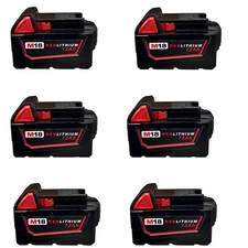 18V 12Ah Battery for Milwaukee M18 Extended Li-Ion XC M18B5 48-11-1850