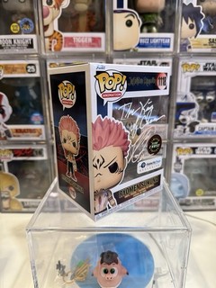 Funko Pop! Ryomen Sukuna 1118 (Chase) Galactic Toys Exclusive GITD (Signed)
