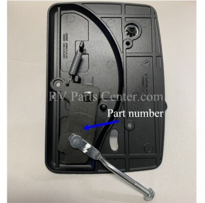 Trimark 21141-03, RV Interior Door Handle Plate 30-900, Black | eBay