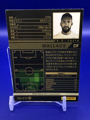 Wallace 183/272 Card WCCF Panini Japanese | eBay