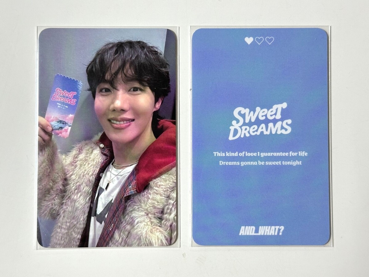 BTS J-HOPE AND WHAT Exhibition Photocards | eBay