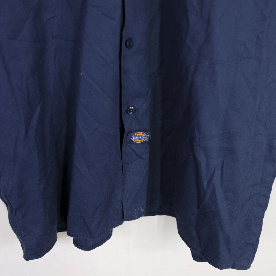 Camicia DICKIES Taglia L Uomo Cotone Man Shirt Casual Comoda Elegante Blu - Imagen 3 de 4