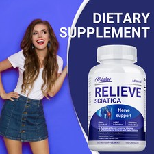 Relieve Sciatica - Natural Nerve Formula, Pain Relief, Promotes Nerve Health