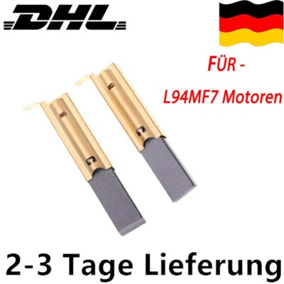 2x Kohlebürsten L94MF7 Motorkohlen Carbon FÜR Bosch Bauknecht Siemens Whirlpool