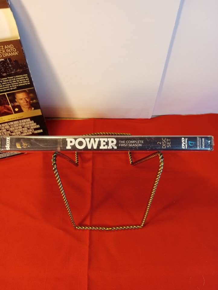 POWER/ COMPLETE FIRST SEASON DVD w/ SLIPCOVER/ BRAND NEW FACTORY SEALED