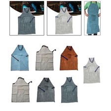 Welding Apron Mechanics Apron Durable Buckle Closure Welder Coat Clothes