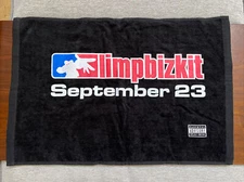 Limp Bizkit Results May Vary Pre-Rel Promo Towel Sep 23 Interscope Records Rare!