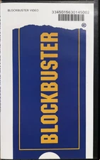Blockbuster VHS tape vintage box High Quality Metal Magnet 2.5x4 inches 8300