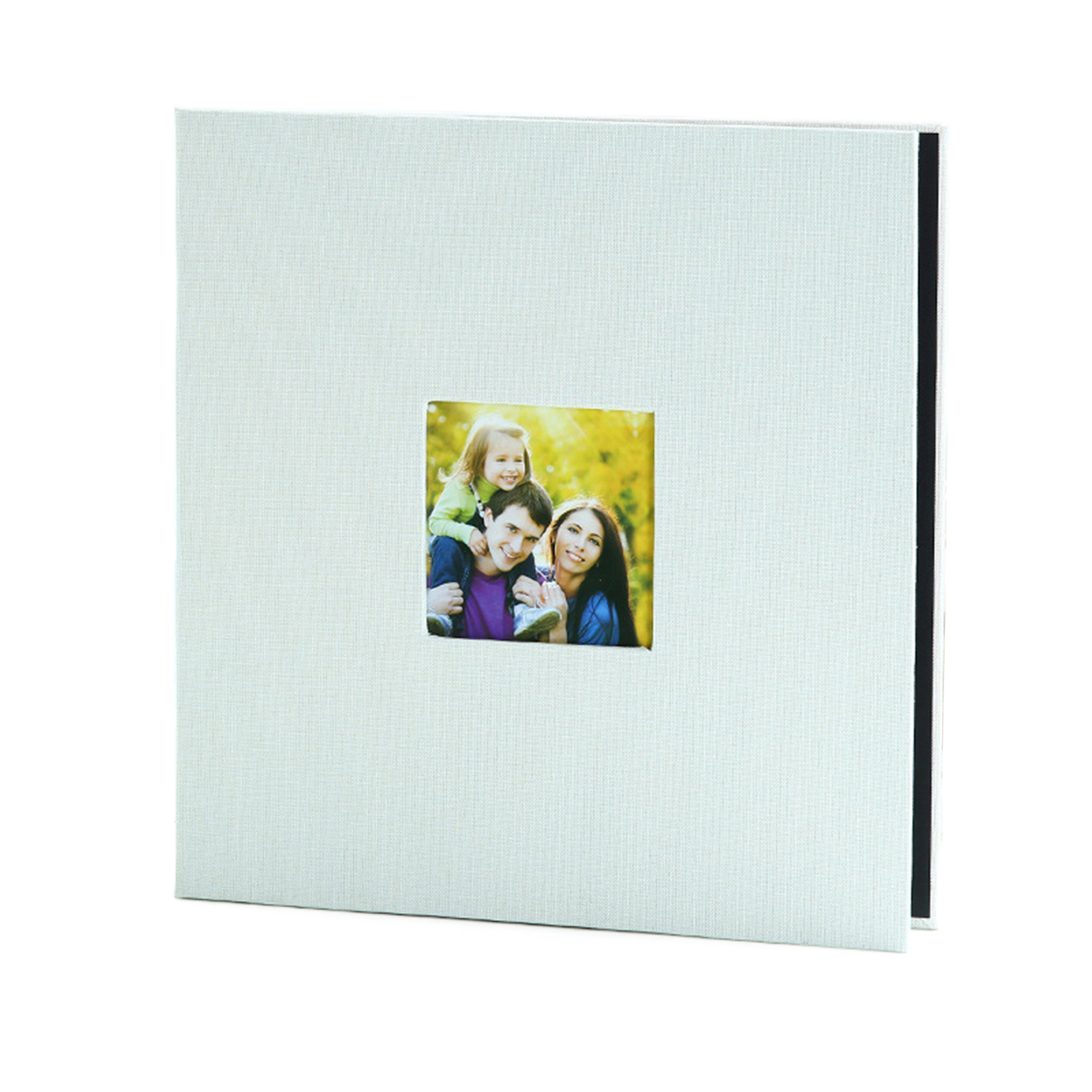 Photo Album Minimalist Design Collective Diy Family Handmade Stamp Album A White