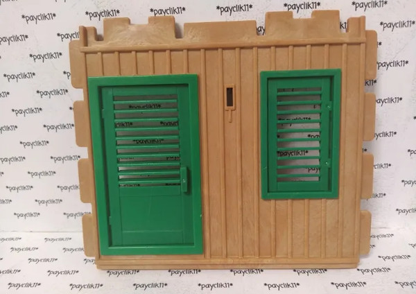 PLAYMOBIL PARED MURO PUERTA VENTANA  3433 3769 3770 ESTACION NGORONGORO