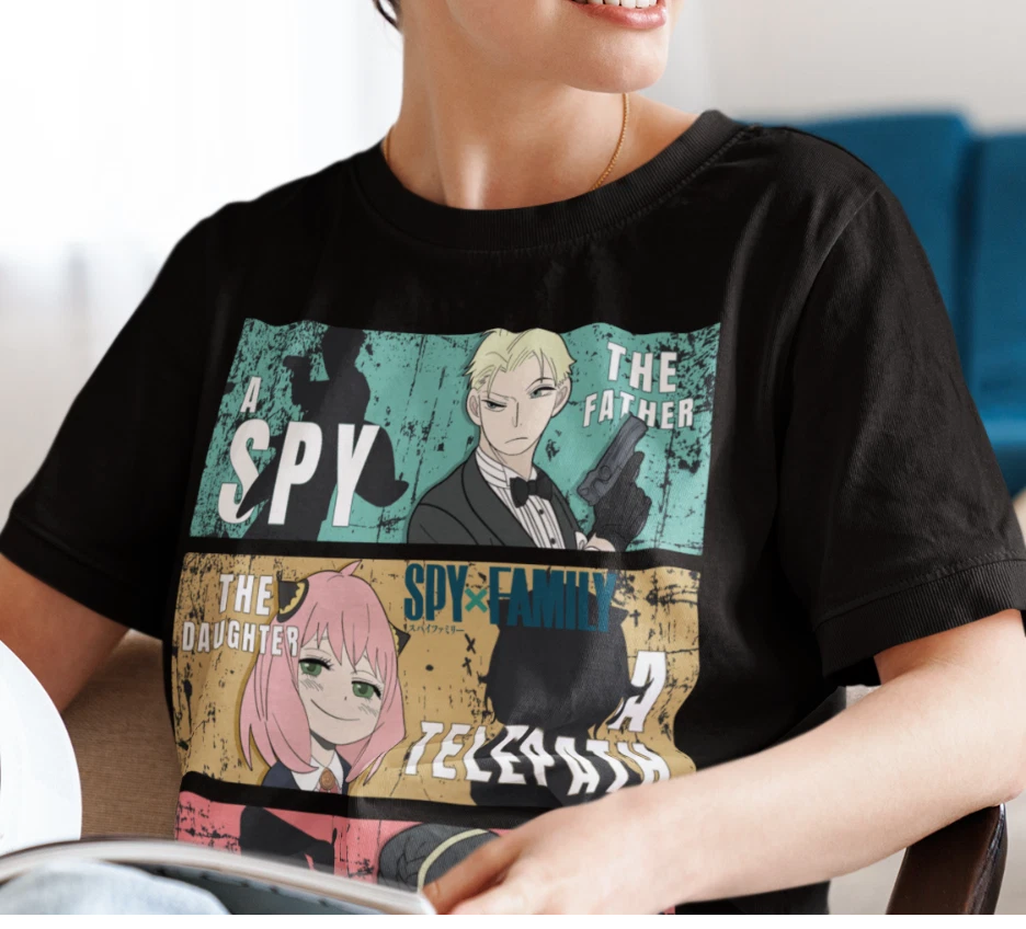 SPY x FAMILY Shirt, Loid Forger, Yor T-Shirt, Anya Tshirt, Bond, Kawaii,  Waifu