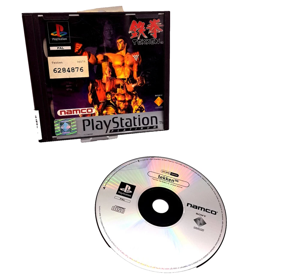 Sony - Playstation 1 - PS1 - Spiel - Tekken - Platinum - gebraucht - Bild 1 von 1