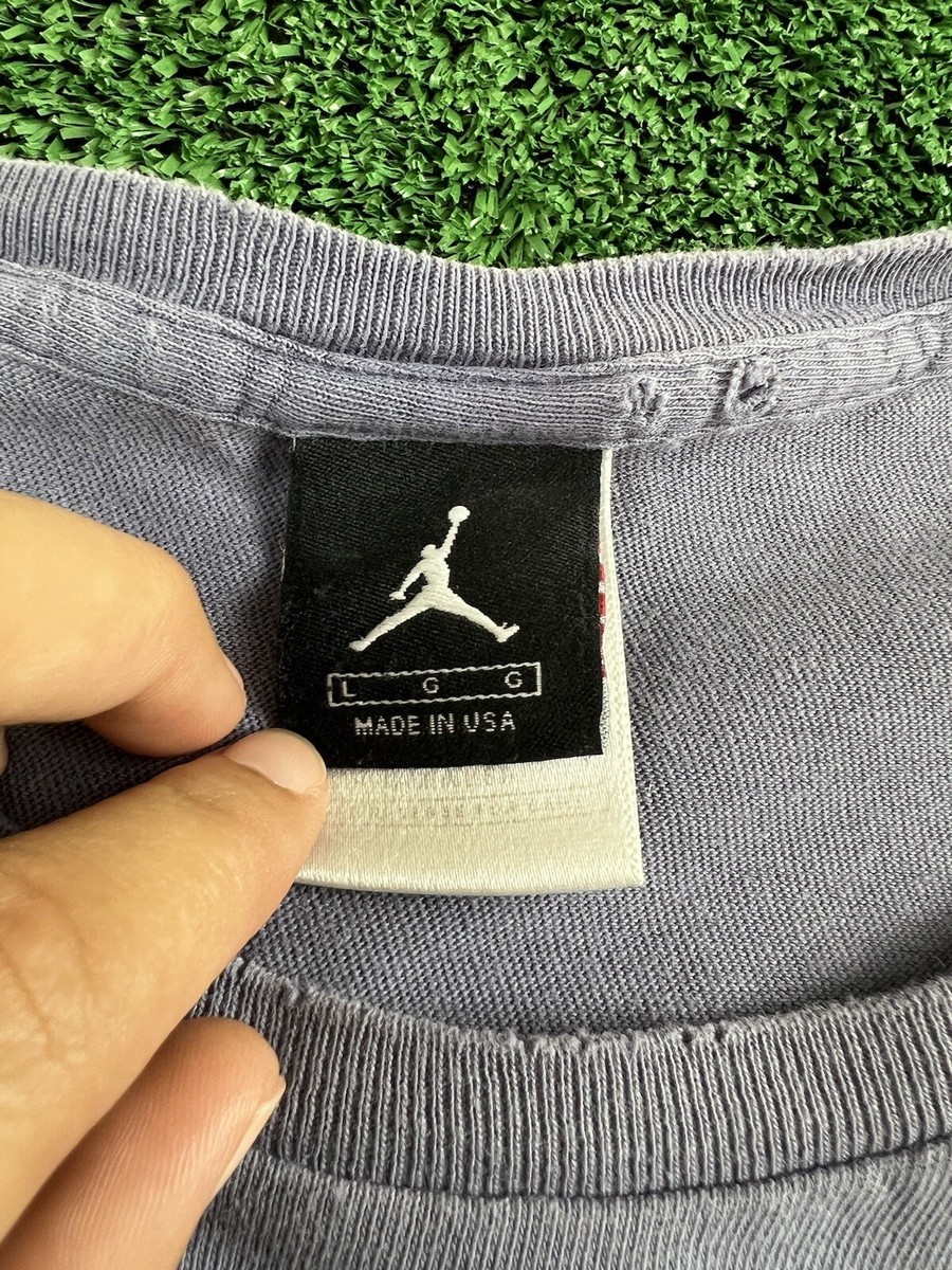 Vintage Michael Jordan MJ-23 Jumpman Nike Purple T Shirt L RN