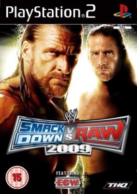PS2 / Sony Playstation 2 - WWE Smackdown vs Raw 2009 mit OVP sehr guter Zustand