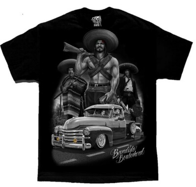 DGA Tees - High Quality Cotton BANDIDO BOULEVARD Men's Tee