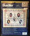 BUCILLA COUNTED CROSS STITCH KIT #42693 CHILDREN'S HANDS & HEARTS 14” X 11 1/2”