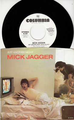 MICK JAGGER (ROLLING STONES) - JUST ANOTHER NIGHT - PROMO 45 WPS