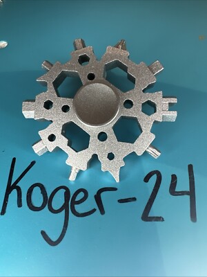 Multi-tool With Fidget Spinner Function, Pocket Survival Gear For Travel