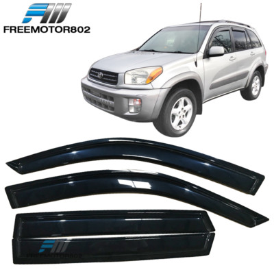 Fit 10-23 Toyota 4Runner N280 Slim Style Window Visors Rain Sun Guard