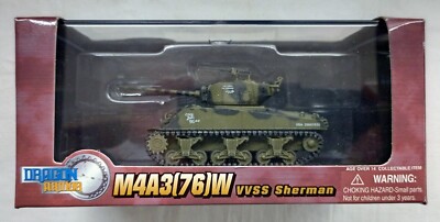 Dragon Armor 60163 M4A3(76)W VVSS Sherman 761st Tk Bn. Black Panthers Task Force