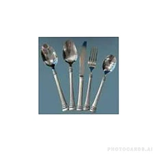 CAMBRIDGE CODIE Stainless Steel Flatware Glossy Silver Color • Choose Piece(s)