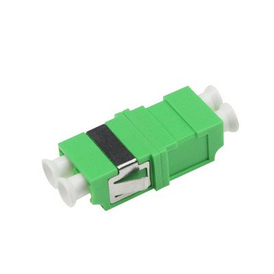 10pcs Fiber Optical LC APC Duplex Symmetrical Adapter with no ear Fiber Flange