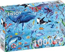 Deep Blue Sea 1000 Piece Jigsaw Puzzle Enjoy New