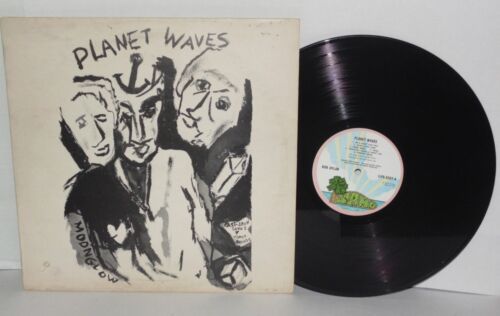 BOB DYLAN Planet Waves UK LP VG+ 1974 Island Pink Rim Vinyl ILPS9261