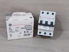 LOT 2 PCS. GE EP103ULC10 | EP100UL Circuit Breaker 686909