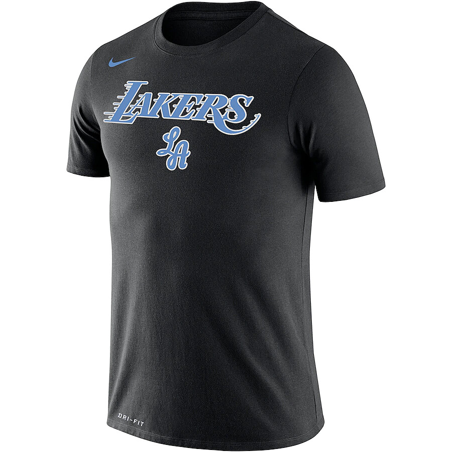 Los Angeles Lakers Nike City Edition Wordmark Legend T-Shirt