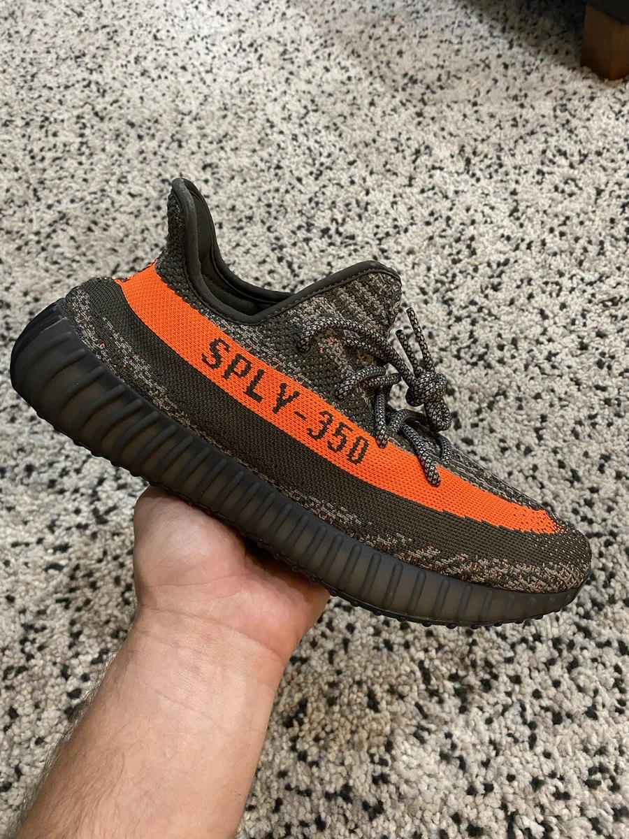 Size    adidas Yeezy Boost  V2 'Carbon Beluga'