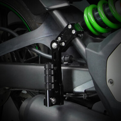 22-28.8mm Highway Foot Peg Black Fit For TRIUMPH TIGER 1200/TIGER