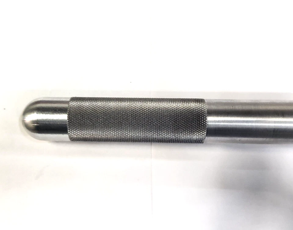 3 POUND  BRASS HAMMER* KNURLED 1" SOLID ALUMINUM 7-1/2" HANDLE*MADE IN USA* - Image 4 of 4