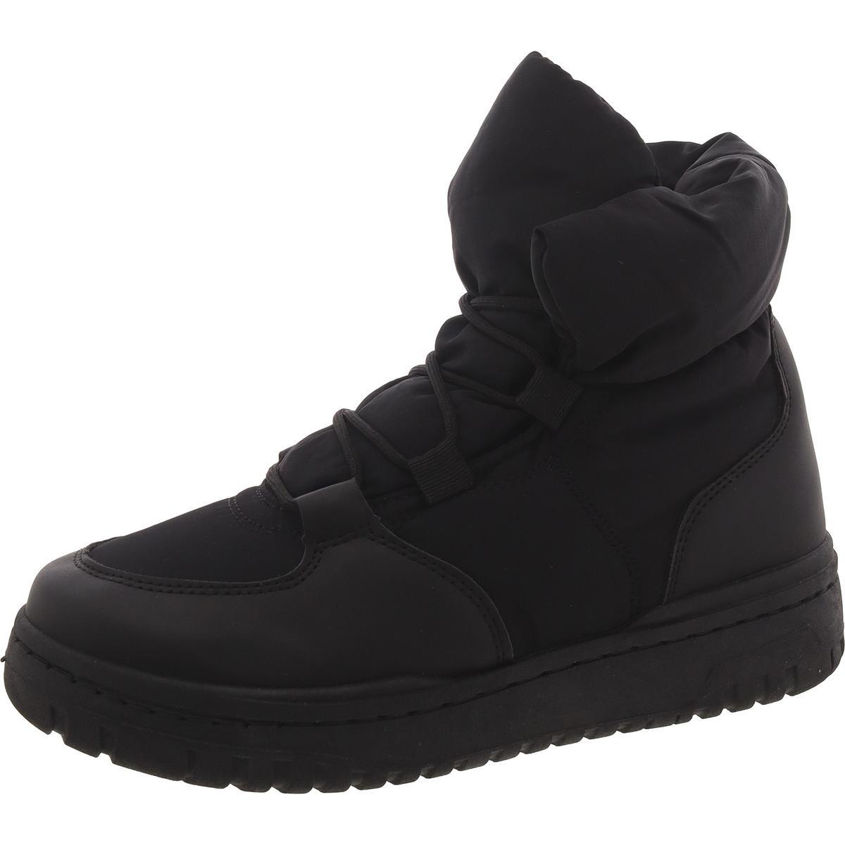 Женские черные зимние ботинки Wild Diva Lounge 8 Medium (B,M) BHFO 1910