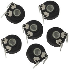 5PCS Horizontal Potentiometer PT15 1K 2K 5K 10K 20K 50K 100K 500K 1M Elliptical