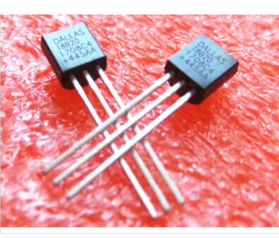 5 Pcs DS18B20 TO-92 18B20 IC DS18B20 Temperature Sensor TO92-3