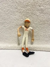 Vintage Dan Brechner Baltimore Orioles Baseball Bendy Toy Figure Rare FREE SHIP