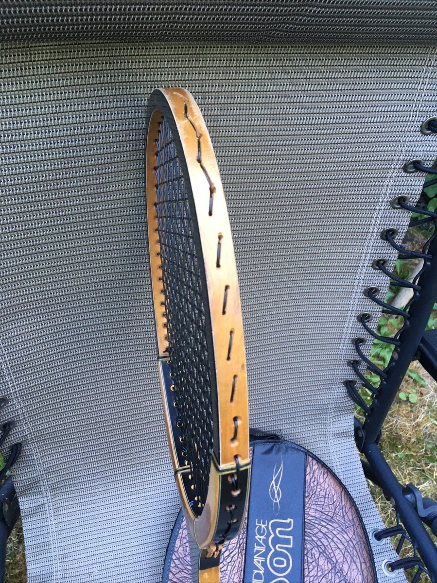Wilson ADVANTAGE ビンテージ アンティーク Wilson Advantage Tennis Racket- Woodie-1980s-Vintage | eBay