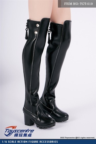 ZYTOYS 1/6 TCT-019 High Boots Shoes Model Fit 12in Female PH TBL JO Figure Body - Picture 5 of 6