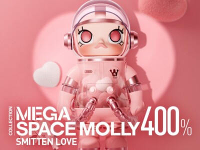 Pop Mart Mega Space Molly 400% Smitten Love Figure | eBay