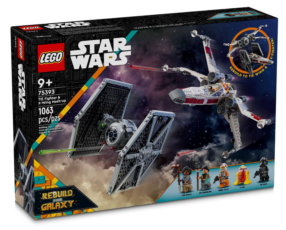 LEGO Star Wars 75393 Mashup aus TIE Fighter & X-Wing Rebuild Galaxy - NEU & OVP - Bild 8