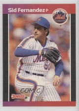 1989 Donruss Sid Fernandez (*Denotes* on Back) #471
